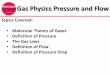 Gas Physics Pressure and Flow