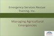 Managing Agricultural Emergencies - Michigan