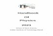 Handbook Of Physics 2021 - iitmandi.ac.in