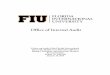 Follow-up Audit of the Florida International University 