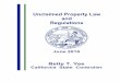 Unclaimed Property Law and Regulations