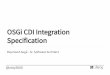 Specification OSGi CDI Integration