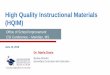 High Quality Instructional Materials (HQIM)