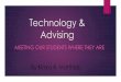 Academic Advising & Technology