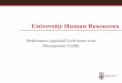 Performance Appraisal Cycle 2020-2021 Management Toolkit