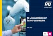IO-Link application in factory automation