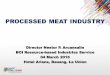 PROCESSED MEAT INDUSTRY