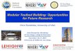 Modular Testbed Building: Opportunities for Future Research