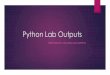 Python Lab Outputs