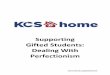 Supporting Gifted Students: Dealing With Perfectionism