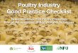Poultry Industry Good Practice Checklist