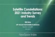 Satellite Constellations: 2021 Industry Survey and Trends