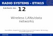 RADIO SYSTEMS - ETIN15 Lecture no: 12
