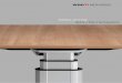 WINEA ACTIVE Steh-/Sitz-Tischsystem