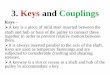 3. Keys and Couplings