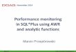Performance monitoring in SQL*Plus using AWR