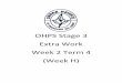 OHPS Stage 3 Extra Work Week 2 Term 4 (Week H)