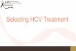 Selecting HCV Treatment