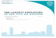 The LargesT empLoyers