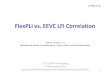 FlexPLI vs. EEVC LFI Correlation - UNECE
