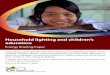 Household lighting and children’s education