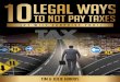10 Legal Ways to Not Pay Taxes - Best Real Estate Coaches