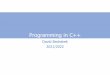 Programming in C++ - cuni.cz