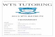 WHERE TO START IN MATHS AND SCIENCE TUTORING WTS …