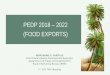 PEDP 2018 2022 (FOOD EXPORTS) - Home | UNCTAD