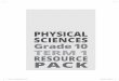 PHYSICAL SCIENCES Grade 10 TERM 1 RESOURCE PACK