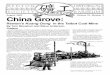 August 2003 Volume 33, Number 3 China Grove