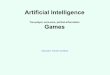 Artificial Intelligence at Duke: Game playing