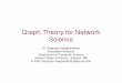 Graph Theory for Network Science