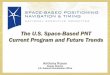 The U.S. Space-Based PNT Current Program and Future Trends