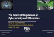The future UN Regulations on Cybersecurity and SW updates
