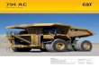 Large Specalog for 794 AC Mining Truck, AEHQ7160-03