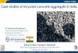 Case studies of recycled concrete aggregate in India