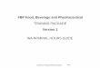 FBP Food, Beverage and Pharmaceutical training package: WA 