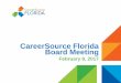 CareerSource Florida Board Meeting