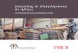Investing in Development in Africa