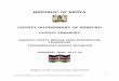 COUNTY GOVERNMENT OF KERICHO