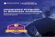 Integrated Program in Business Analytics