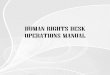 HUMAN RIGHTS DESK OPERATIONS MANUAL - HSS