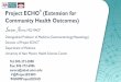 Project ECHO (Extension for Community Health Outcomes 