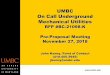 UMBC On Call Underground Mechanical Utilities