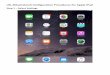 UR MCwireless5 Configuration Procedures for Apple iPad