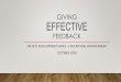 GIVING EFFECTIVE - gsm.utmck.edu