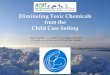 Eliminating Toxic Chemicals from the Child Care Setting