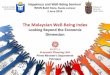 The Malaysian Well-Being Index