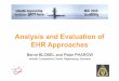 Analysis and Evaluation of EHR Approaches